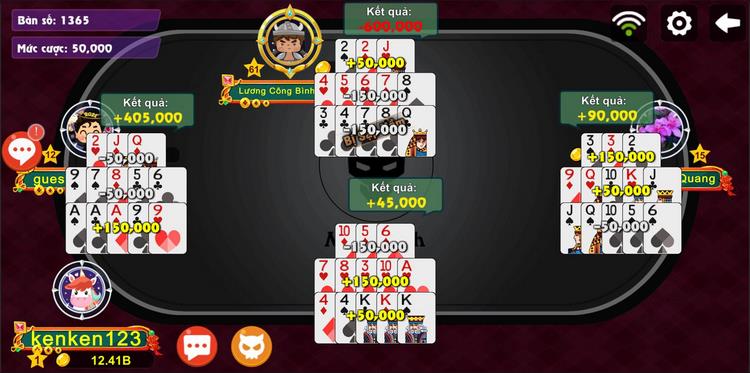 Luật chơi sử dụng cho game mậu binh online 789win